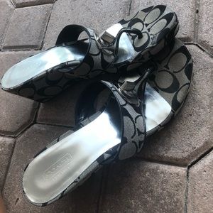 Coach Wedge Sandals
